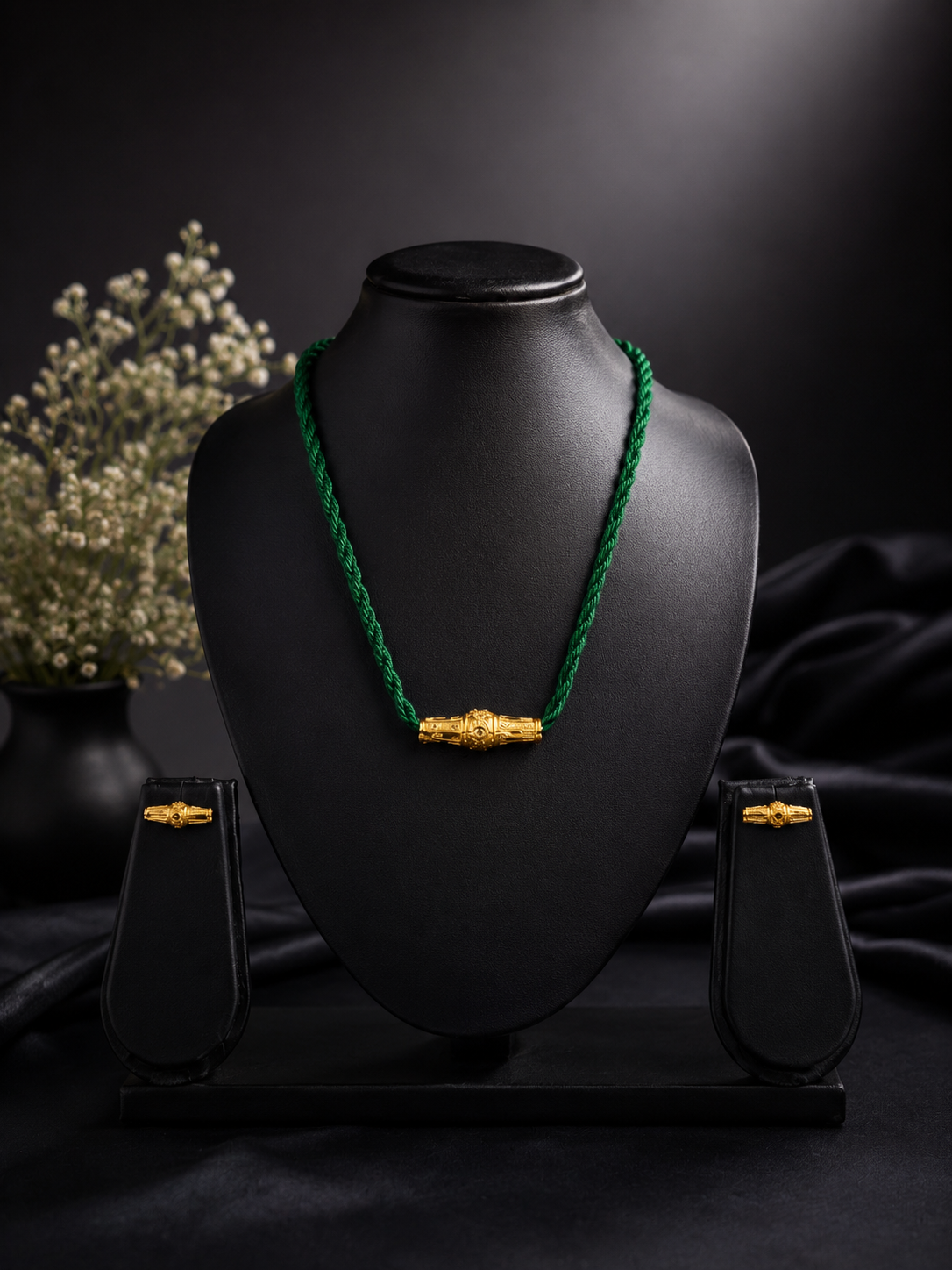 24k gold dust plated Necklace