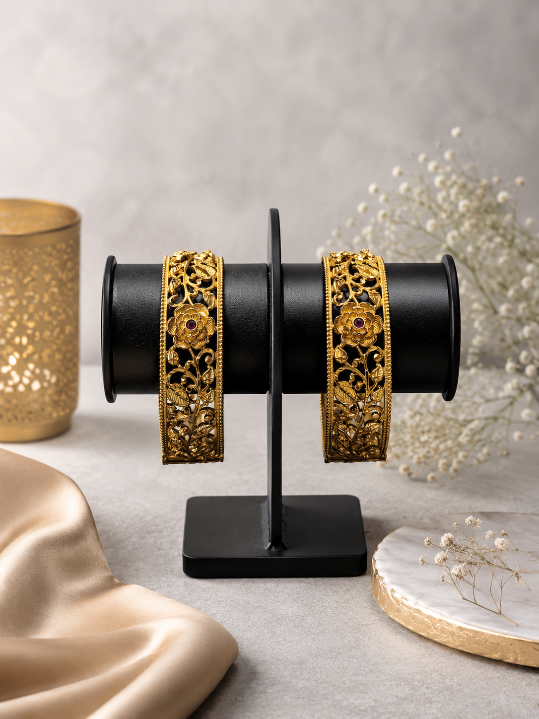 24k gold dust plated bracelet 
