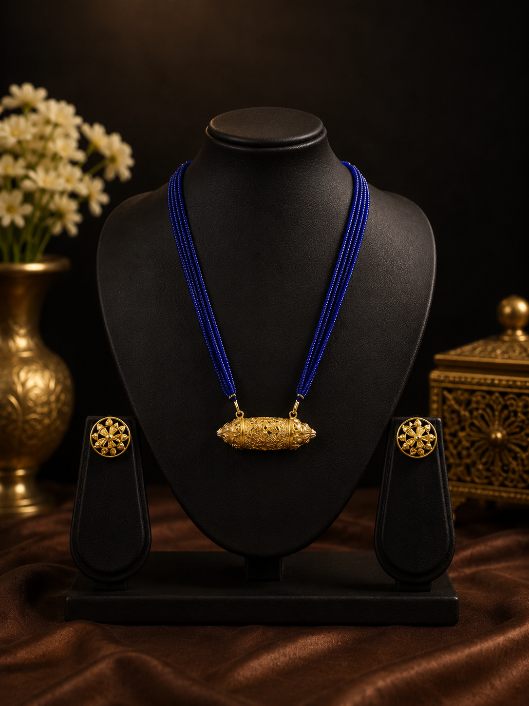 24k gold dust plated Necklace